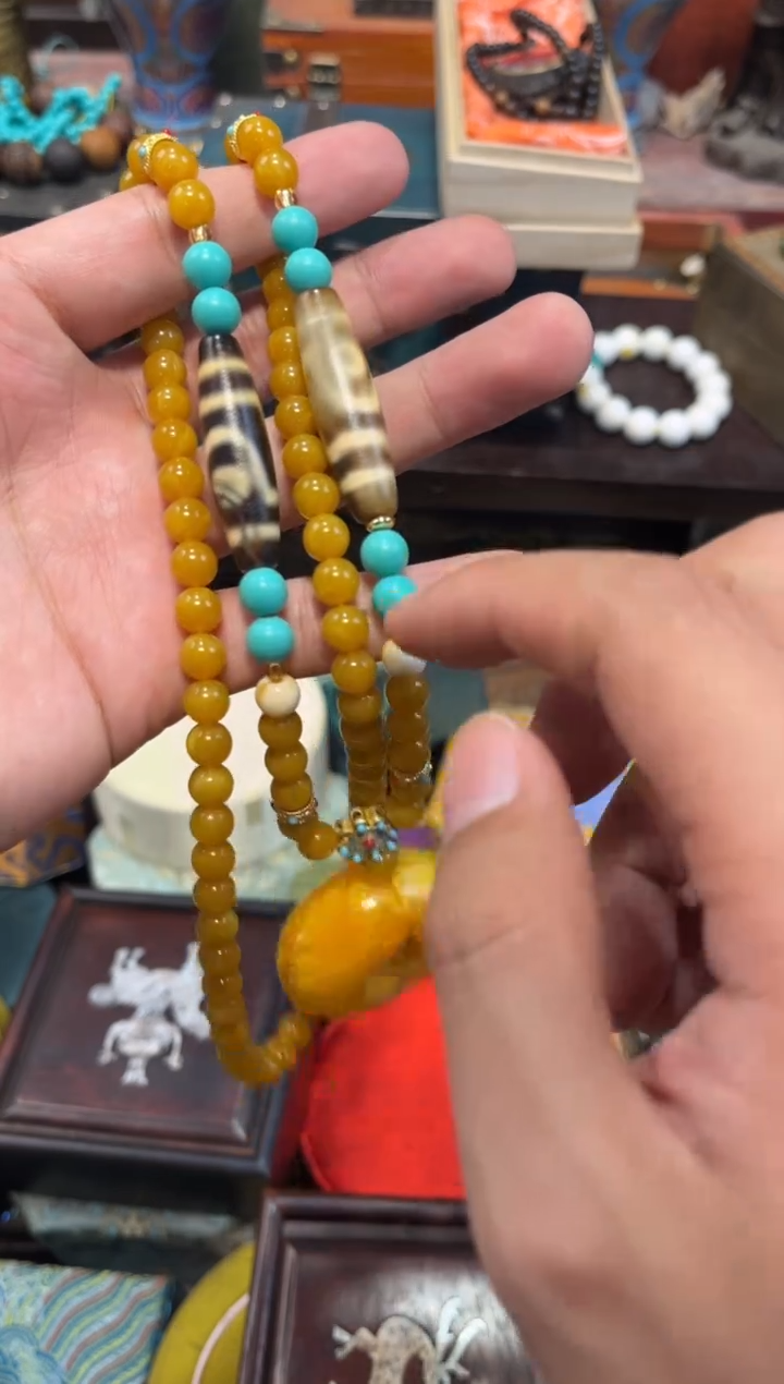 未镶嵌蜜蜡裸石E刘哥高端专属精品29