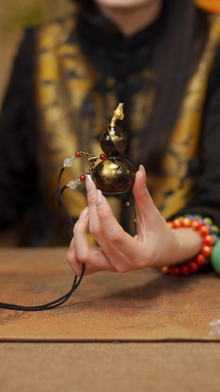 【闪购商品】831宴禾堂大漆脖挂葫芦68