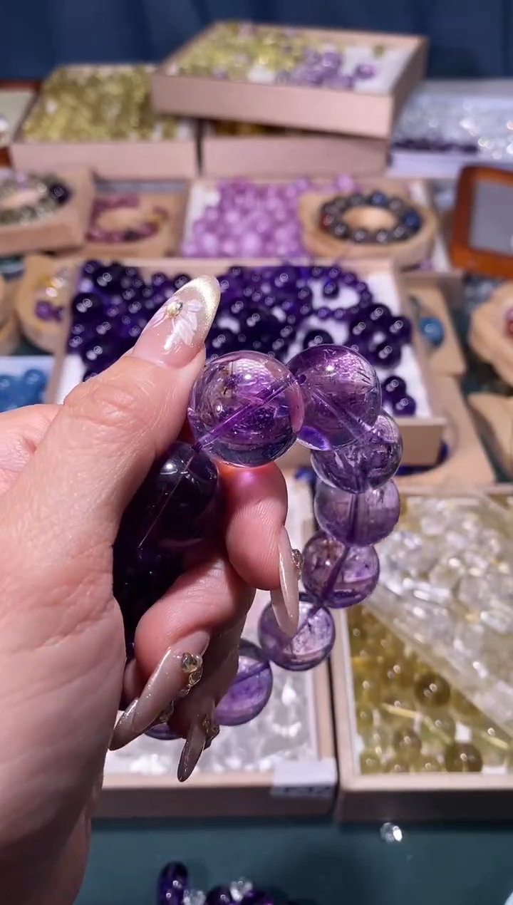 未镶嵌手串水晶G62玻利维亚卡20一颗