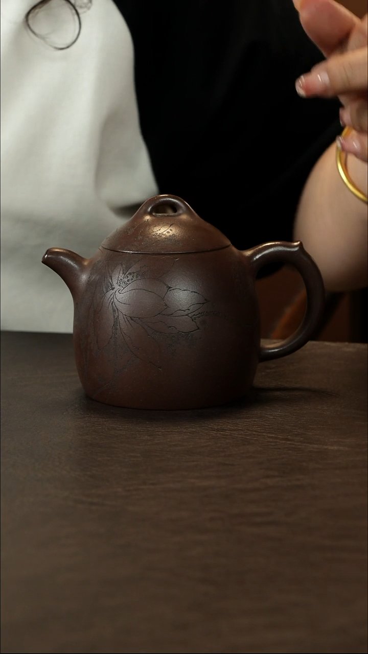 茶壶紫砂李建军 老紫泥 秦权