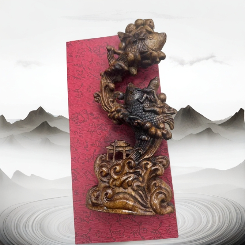 C71越南沉香木串摆件