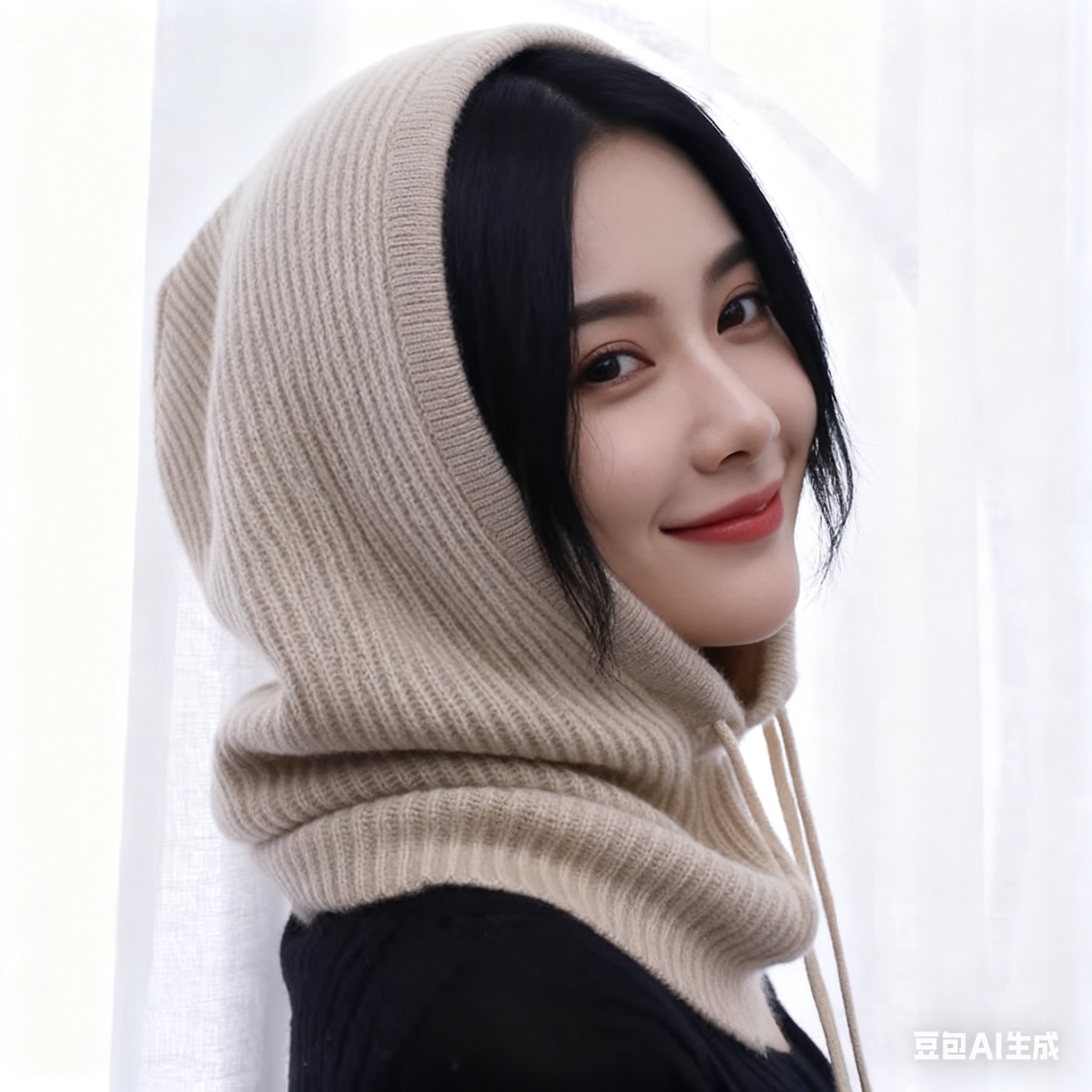 〔胖老板〕内蒙古原产地加厚连体包头帽防风滑雪帽保暖时尚潮品帽子