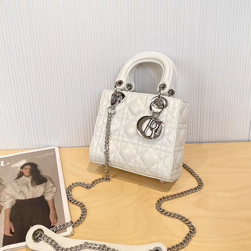 【A352】新款百搭Lady 戴D-joy非mini三格女包