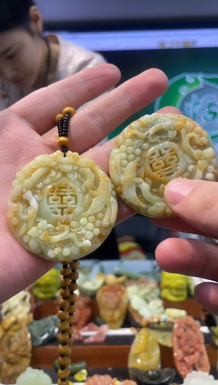 【闪购商品】岫玉吊坠未镶嵌·多样性发货*拍一发一