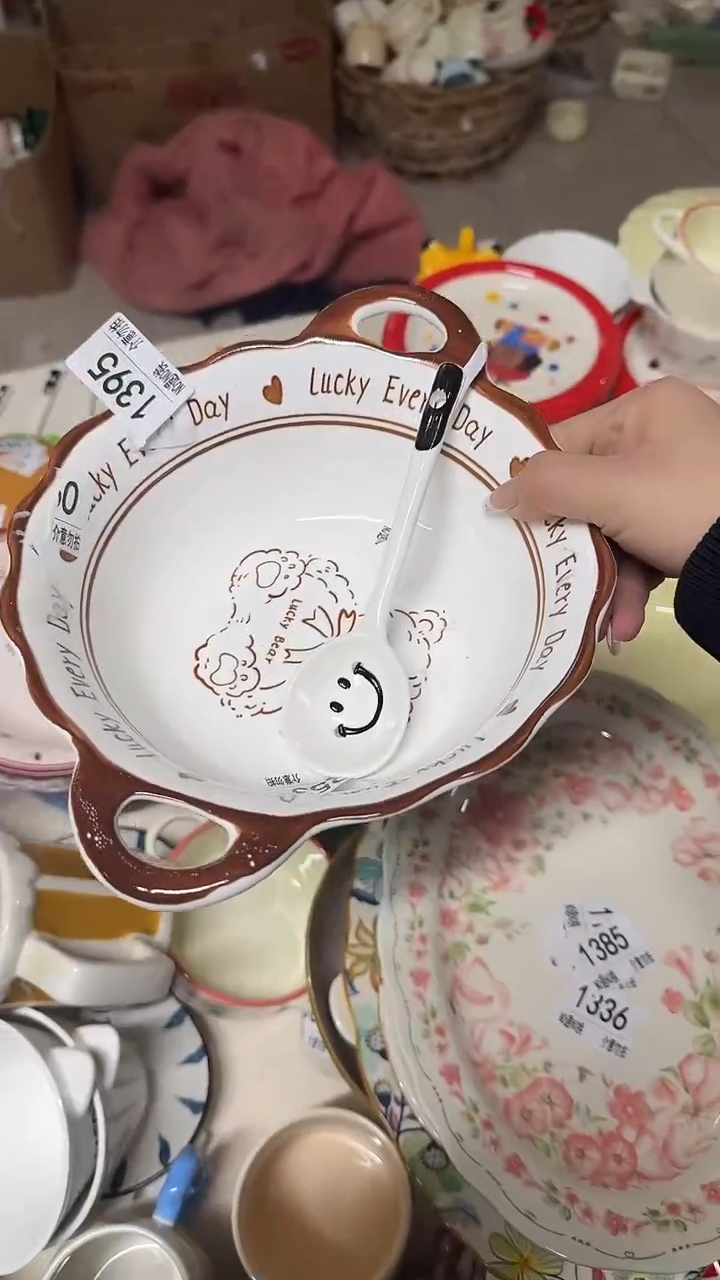 陶瓷手柄款微瑕四单包邮1395