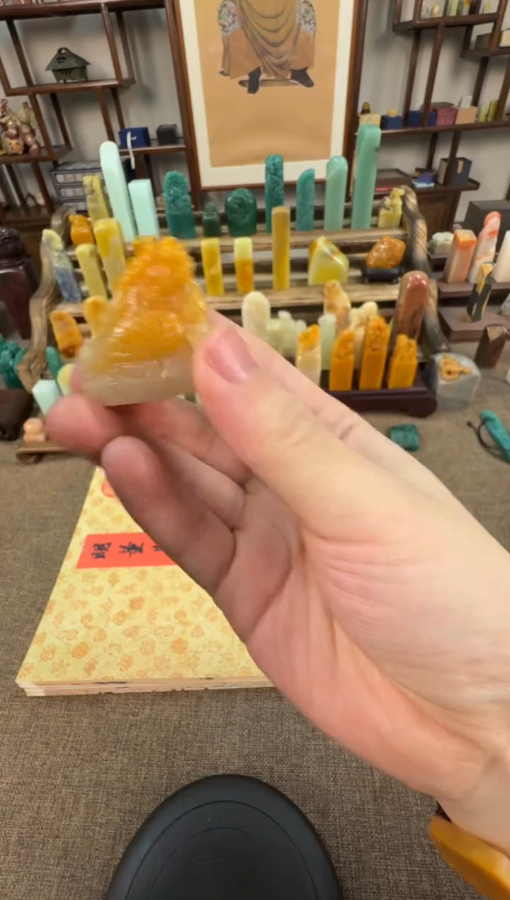 【闪购商品】青田石印石编号编号A955