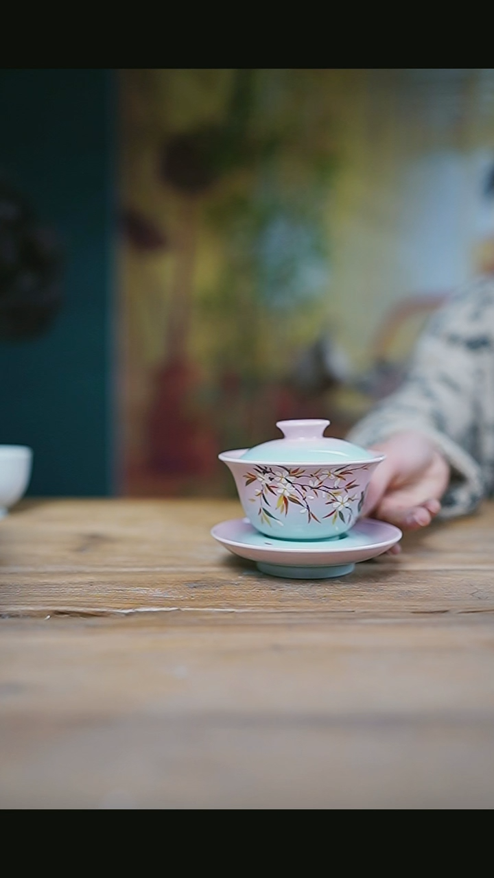 【闪购商品】景德镇杯碗柴烧多人