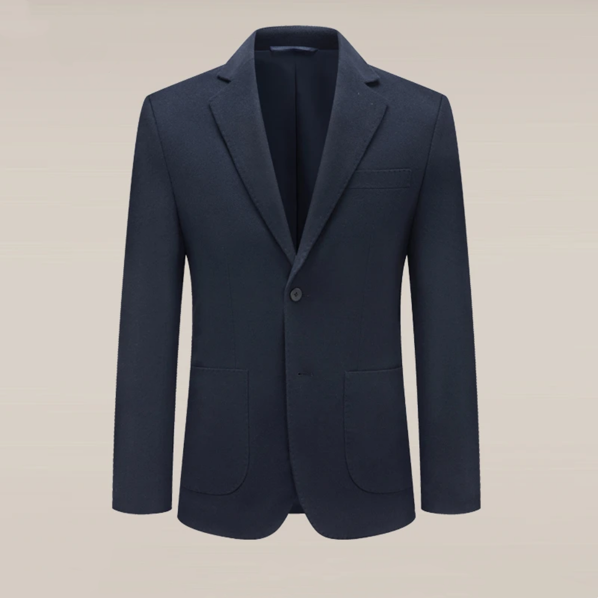 【羊绒西装】100%羊绒西服男士商务休闲超细山羊绒单西外套
