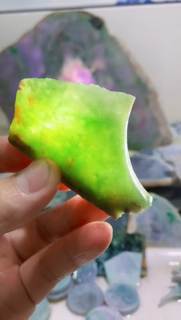 裸石翡翠0蒙0翡翠珠宝560