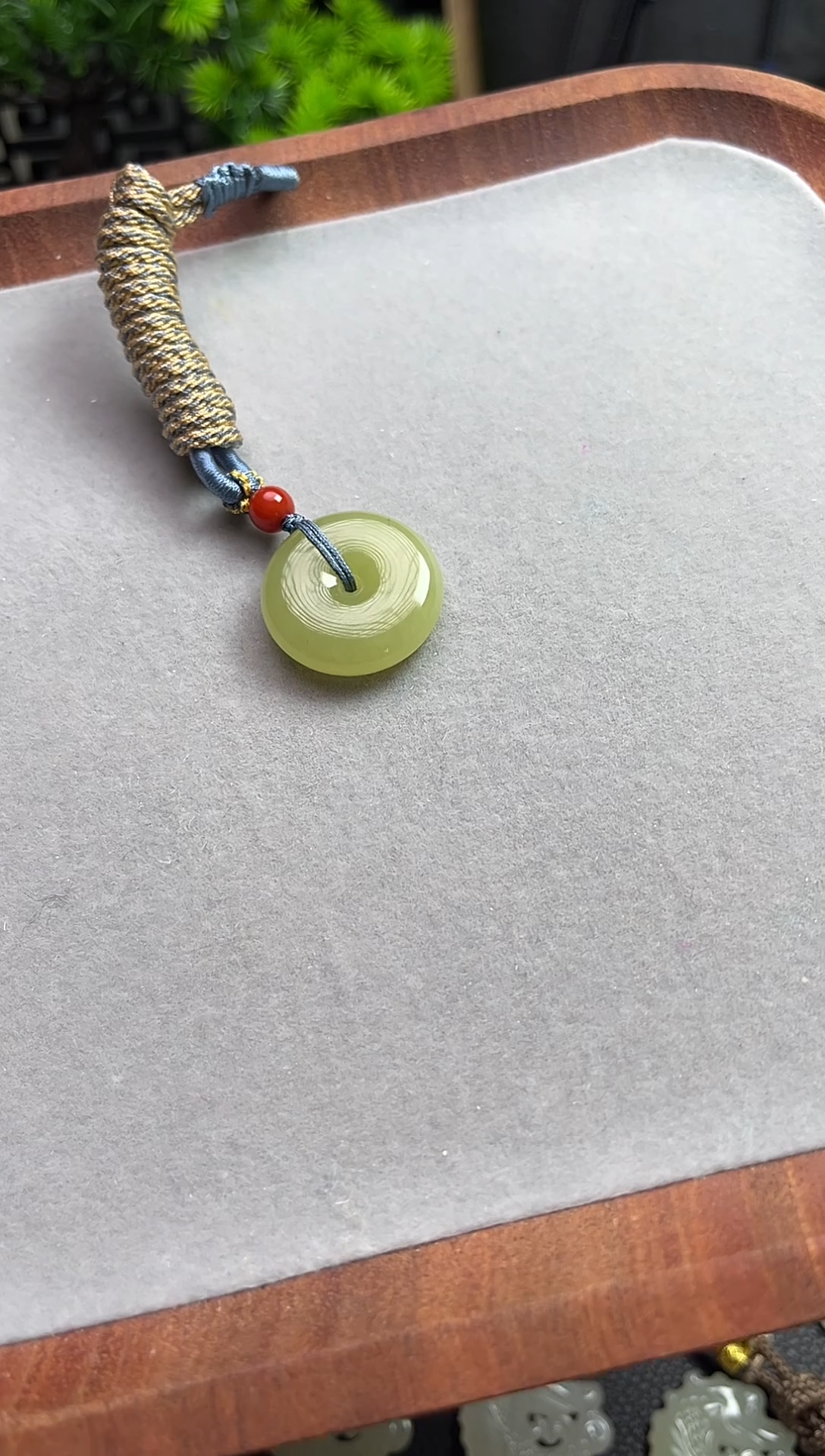 颈饰未镶嵌和田玉森*和田玉平安扣