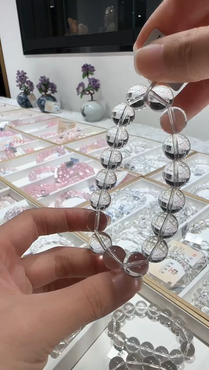 未镶嵌手串水晶手串