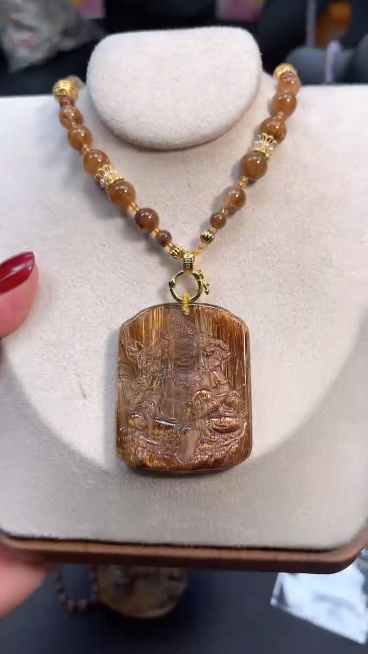 【闪购商品】水晶颈饰未镶嵌【百晶灵儿】天然水晶定制款