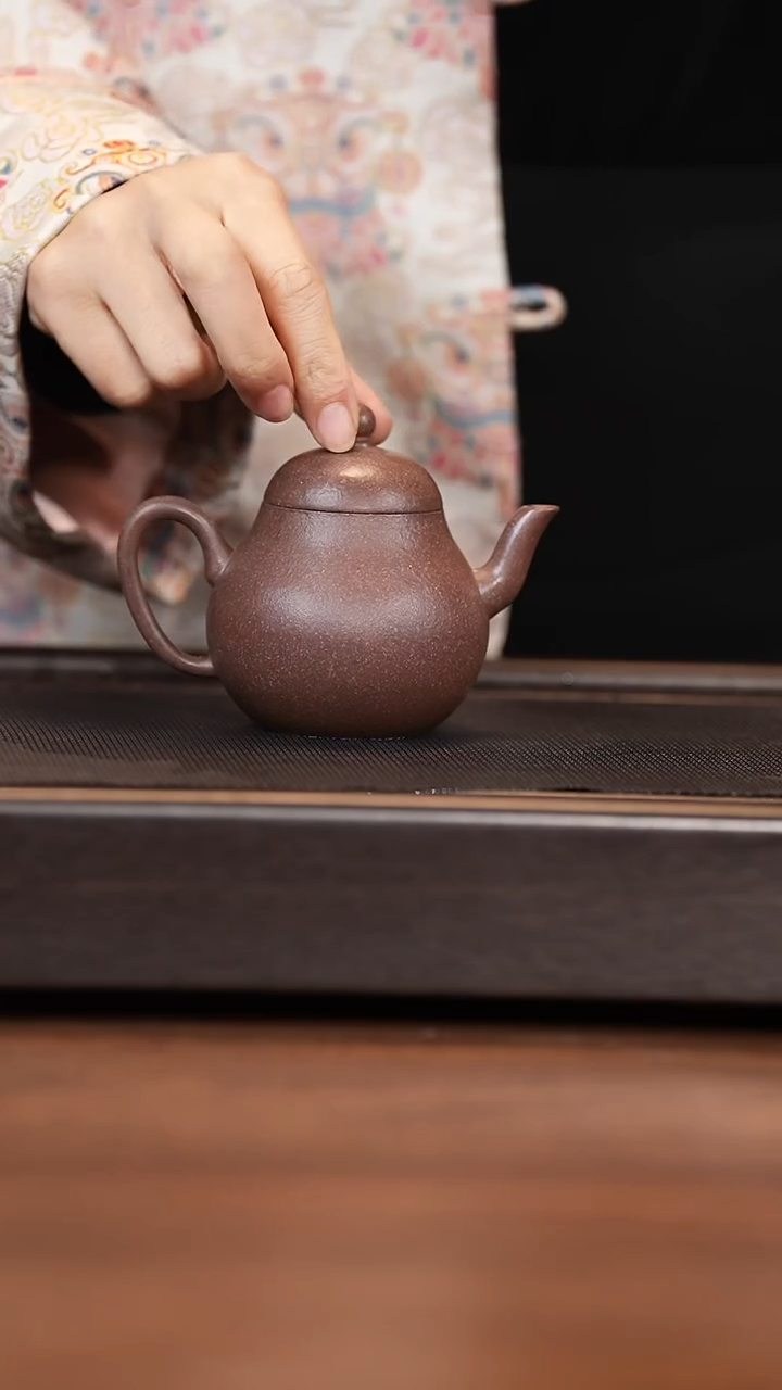 茶壶紫砂月亮紫砂 