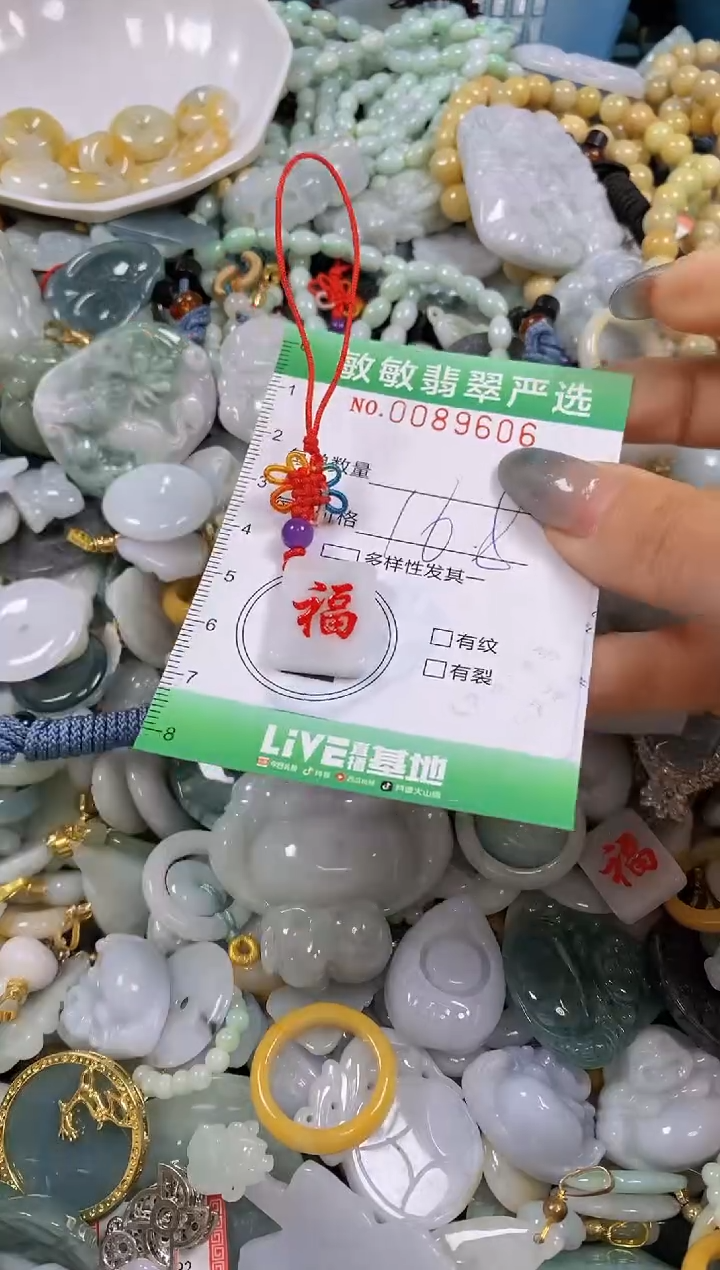 【闪购商品】翡翠颈饰未镶嵌闪购0089606