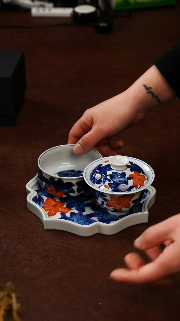 摆件陶五里雾精选 手工手绘陶瓷