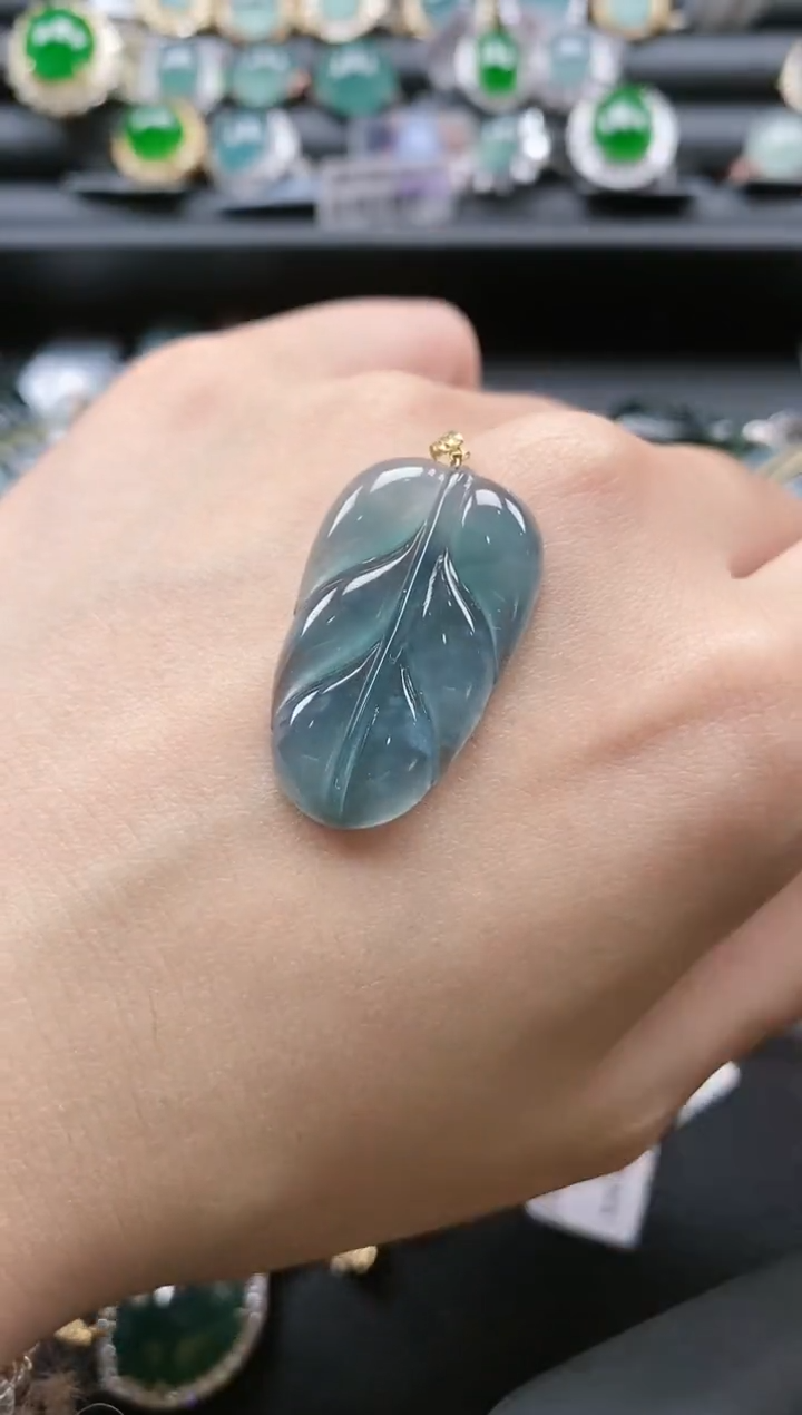 【闪购商品】翡翠戒指18K金镶嵌51151