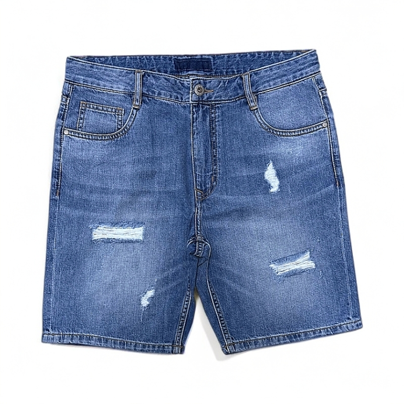 2025年薄款时尚休闲百搭潮流宽松破洞男士男士夏季裤子薄款