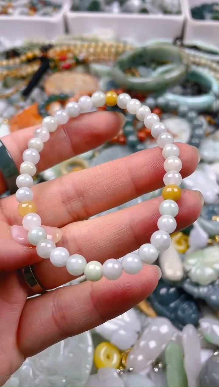 【闪购商品】翡翠颈饰未镶嵌/K/翡翠A货一图一物