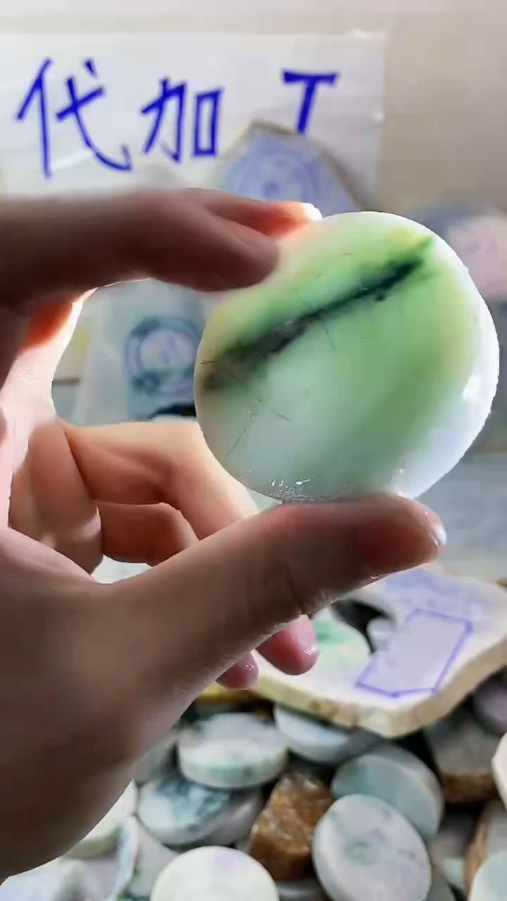 裸石翡翠纯天然A货翡翠111