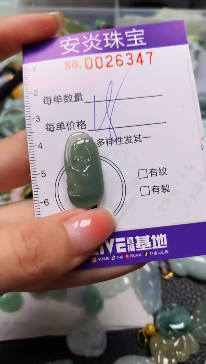 颈饰未镶嵌翡翠闪购0026347