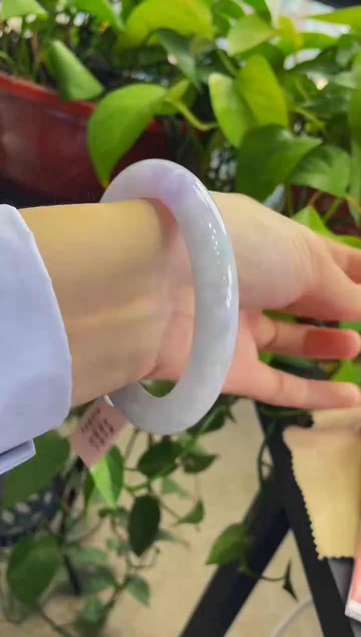 【闪购商品】翡翠未镶嵌手镯046手镯56.7