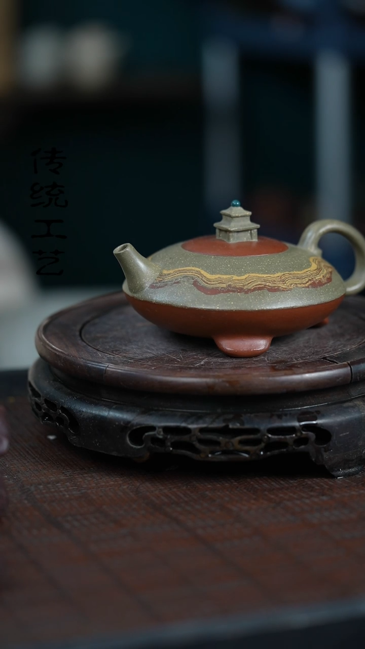 【闪购商品】紫砂茶壶原矿全手25+随机字画