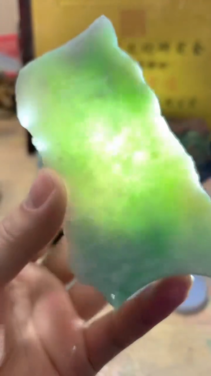 未镶嵌挂件翡翠A货常璀6941