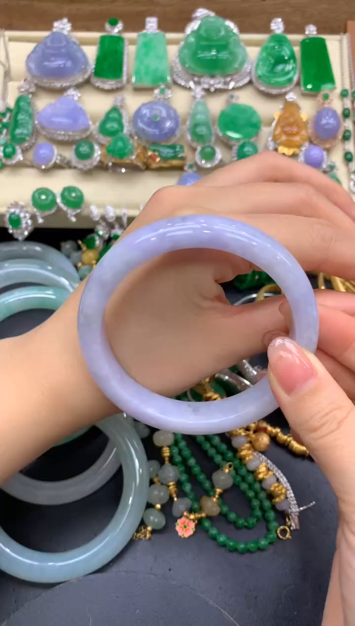 【闪购商品】翡翠手镯未镶嵌223-中国好珍宝