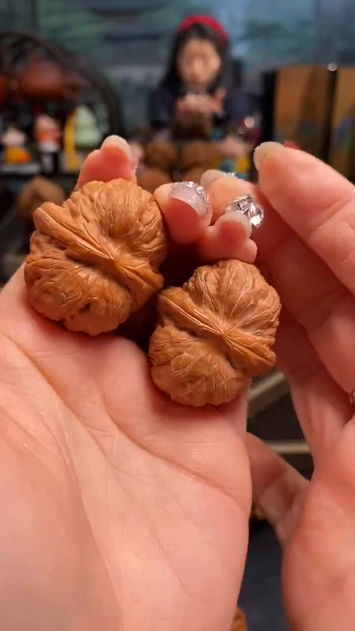 【闪购商品】文玩核桃把件B804平谷元宝38