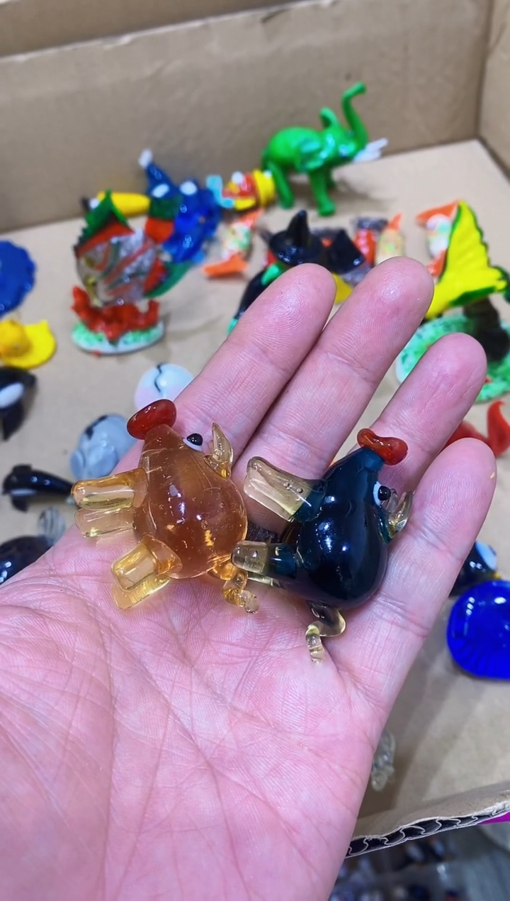 【闪购商品】琉璃手工艺品小猪买一赠一