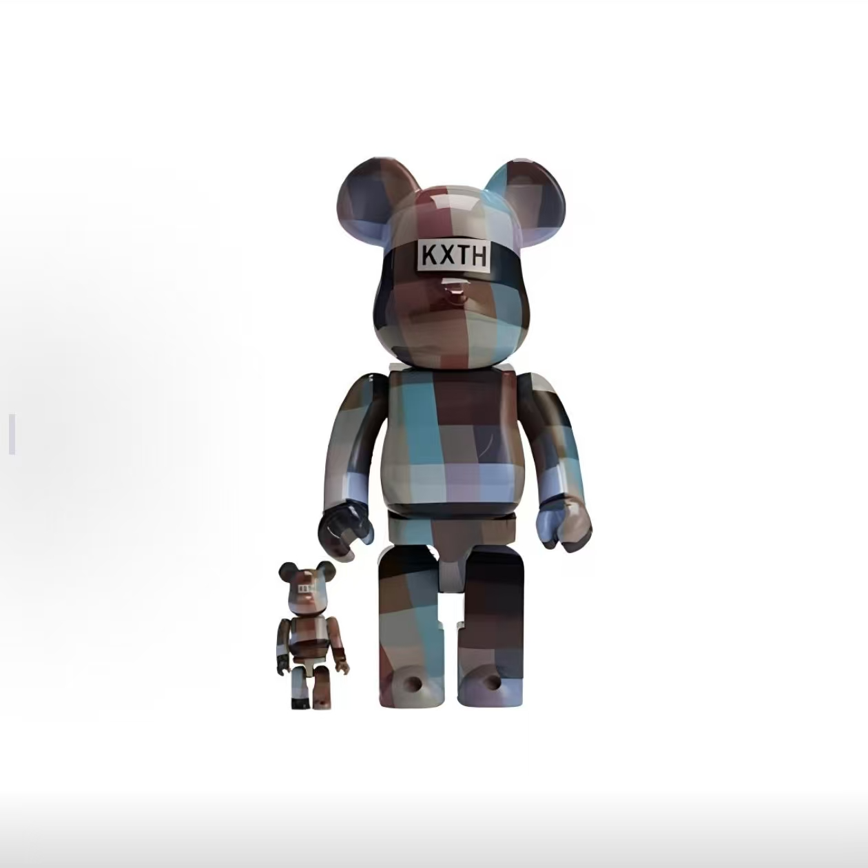 【山】bearbrick 积木熊 kith 调色板 400%