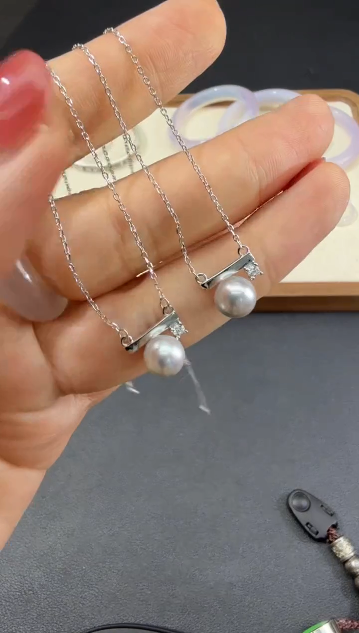银S925镶嵌吊坠海水珍珠S1227-S8888-113多样性一件