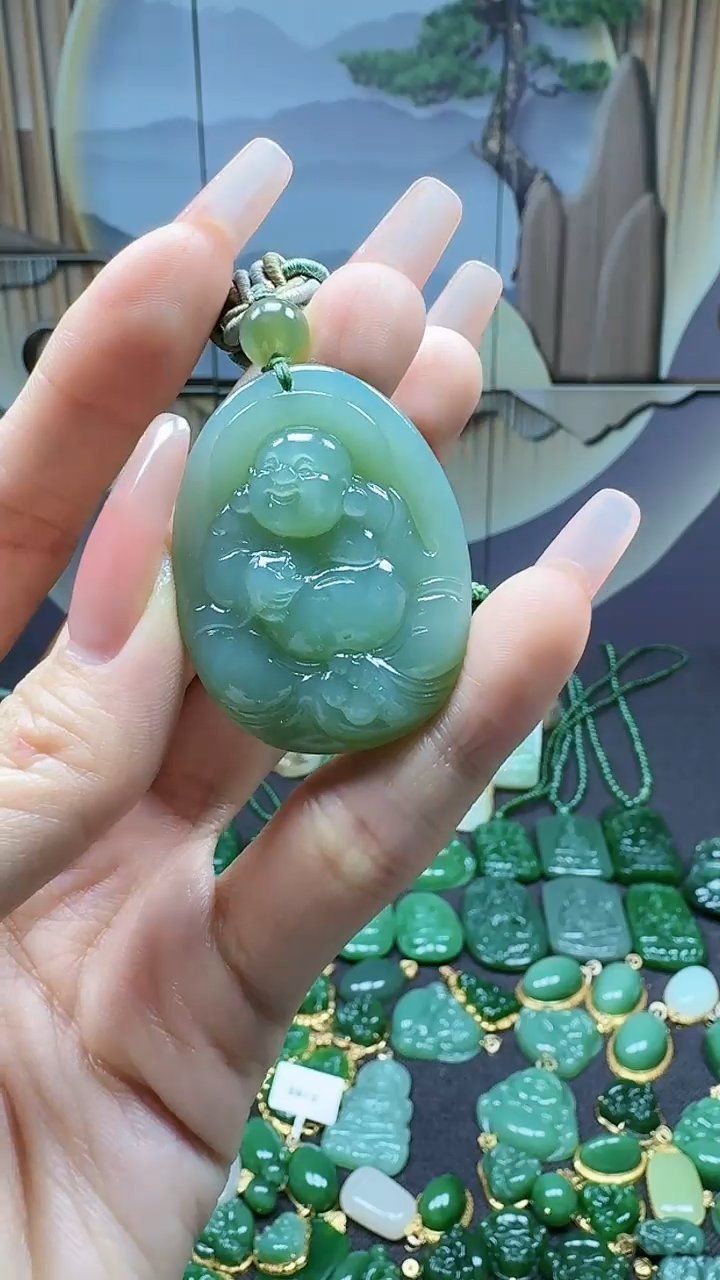 【闪购商品】和田玉挂件未镶嵌1