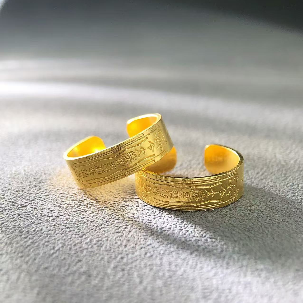 【举石臻选】TA01-943-864足金戒指（一件/多样性发/自选）E