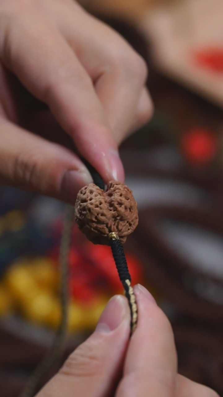 【闪购商品】金刚菩提吊坠玺呈枝蓝•三瓣单颗24mm