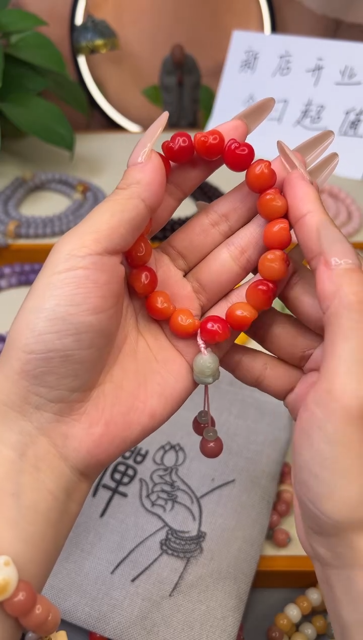 【闪购商品】白玉菩提吊坠猫爪单圈