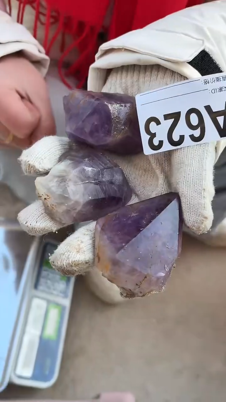 【闪购商品】水晶摆件未镶嵌紫水晶多样性发一个 623