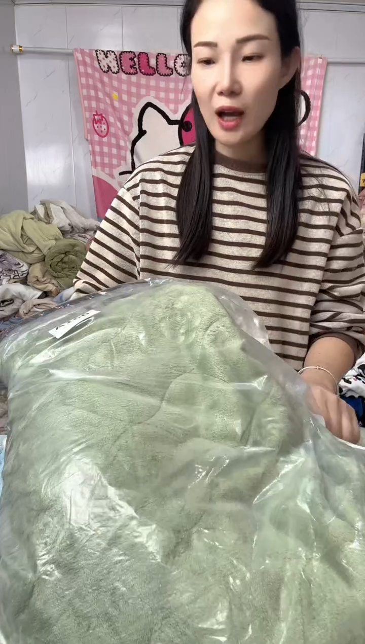 牛奶绒可*味166两米床笠绿色