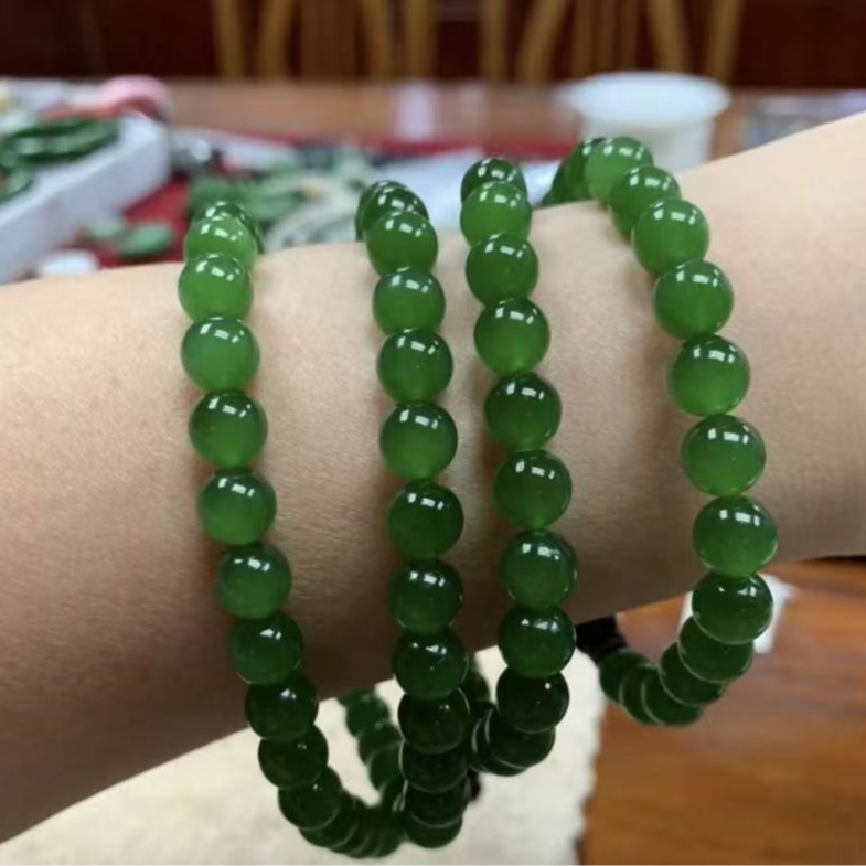 翡翠A货精美手链