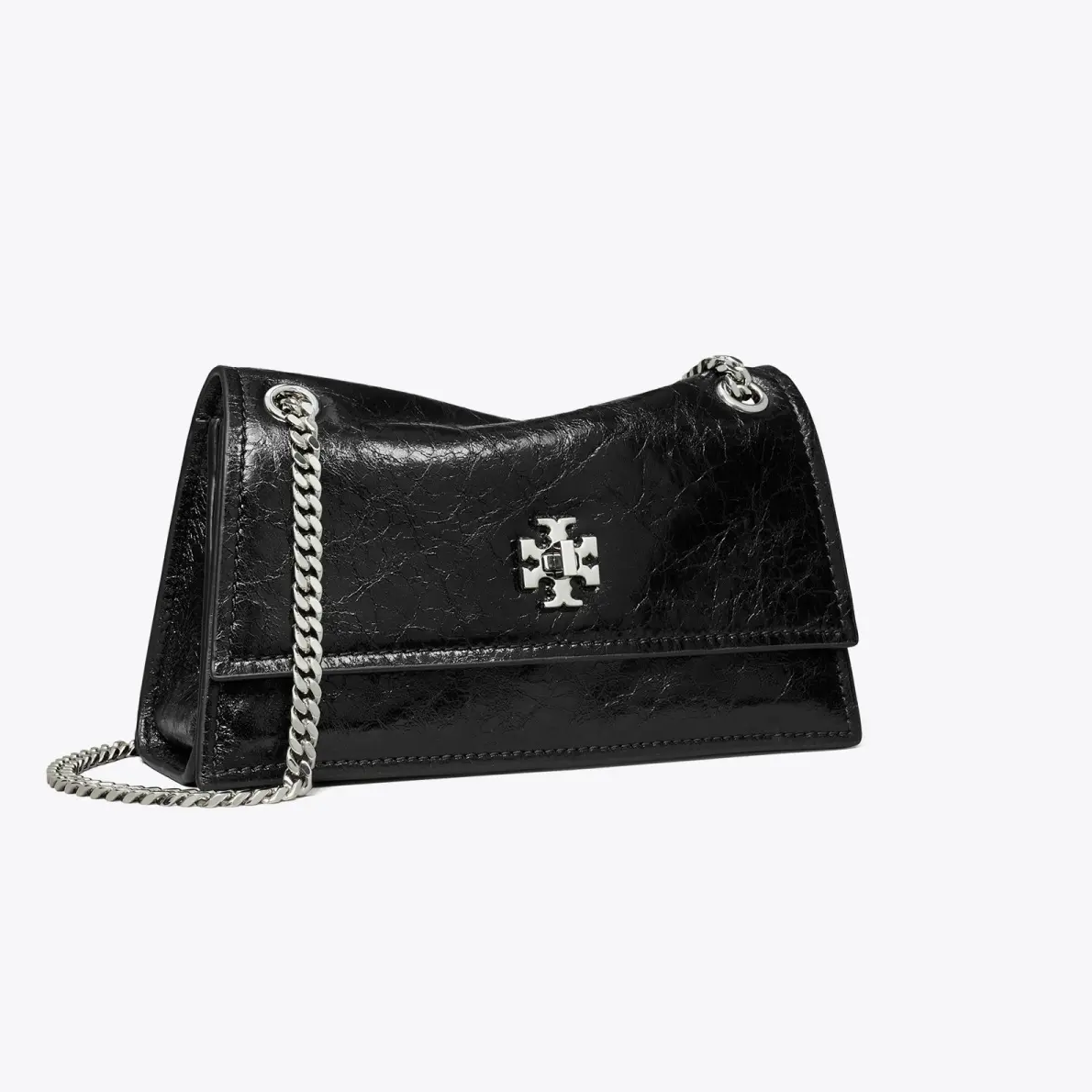 tory burch/汤丽柏琦 迷你油蜡kira 扭锁链条单肩包176642-001
