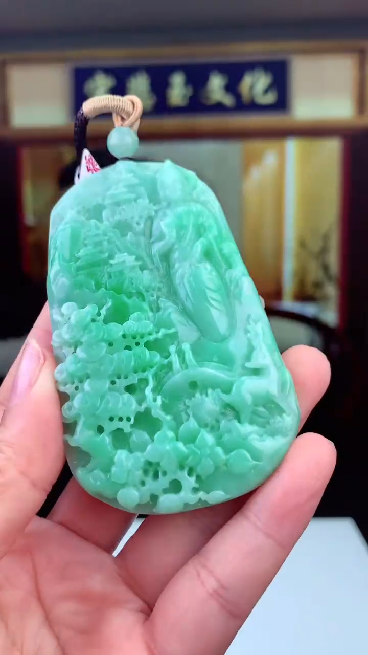 【闪购商品】定制翡翠未镶嵌天然A货翡翠（拍一发一)