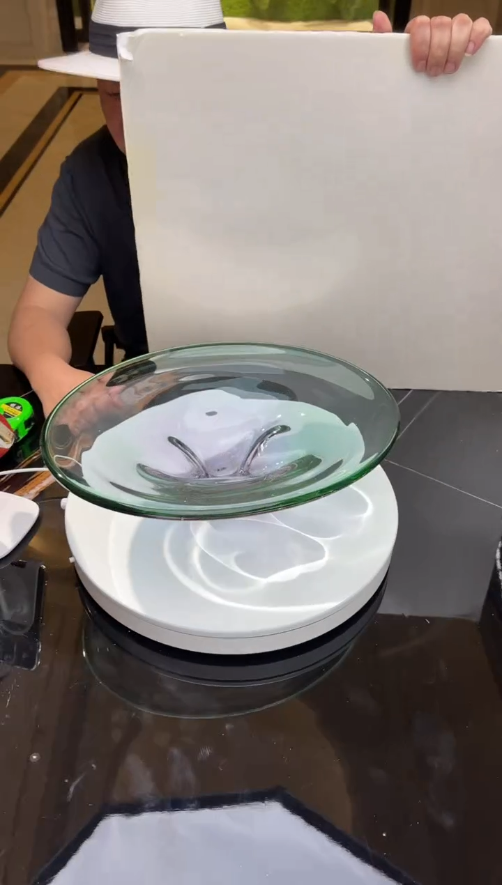 【闪购商品】摆件AJ05313紫色配绿色果盘