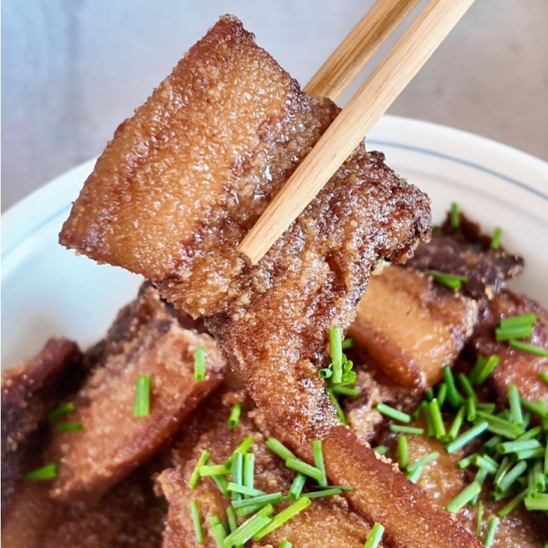 湖南本地特产邵阳农家熟食土猪腊米粉肉