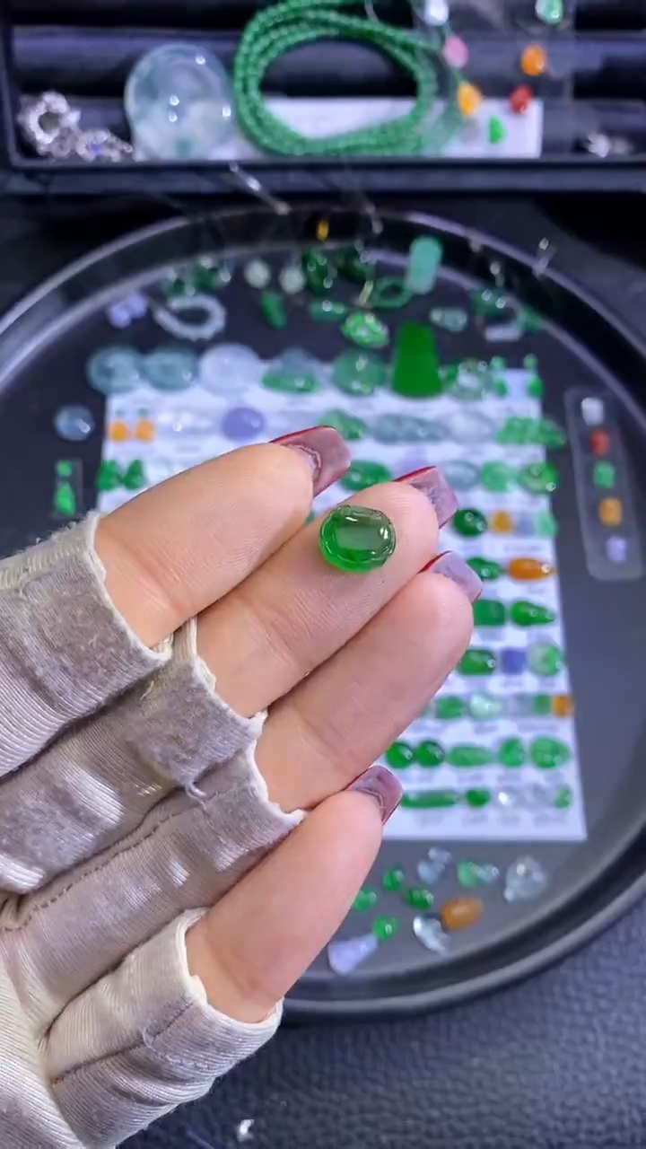 未镶嵌挂件翡翠如意