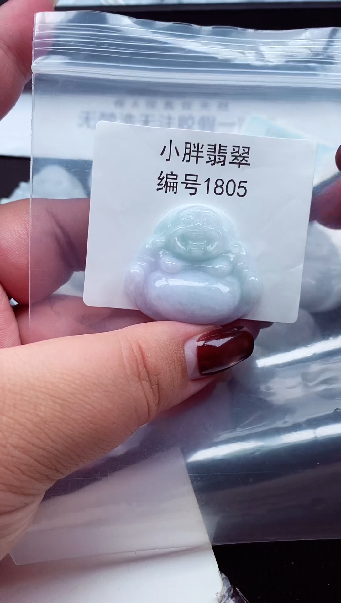颈饰未镶嵌翡翠缅甸天然A货翡翠1805