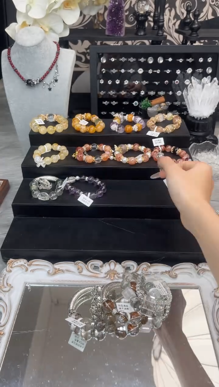 【闪购商品】水晶手链未镶嵌天然水晶 多样性发货