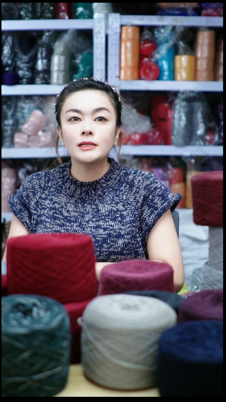 羊毛欢姐手编线D351