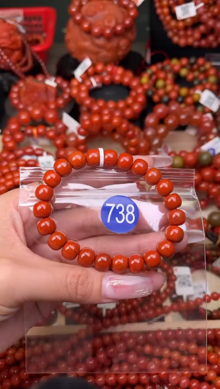 【闪购商品】南红玛瑙珠宝奇石未镶嵌738-9+