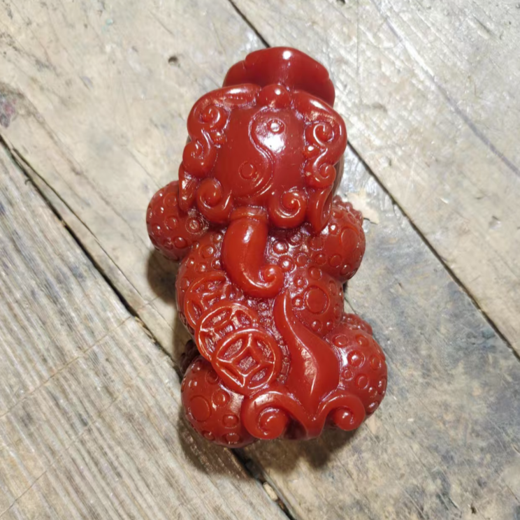 1个红色小貔貅摆件链接