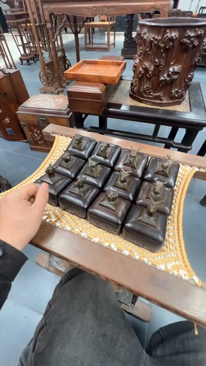 【闪购商品】贡木木艺十二盒子木木木